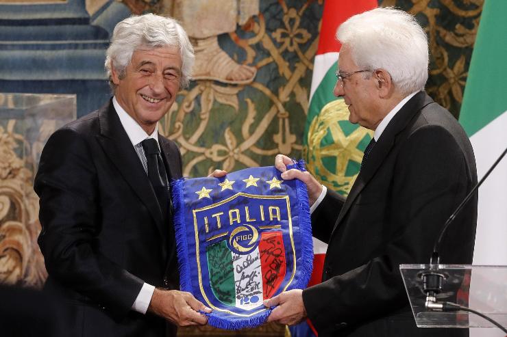 Gianni Rivera Sergio Mattarella