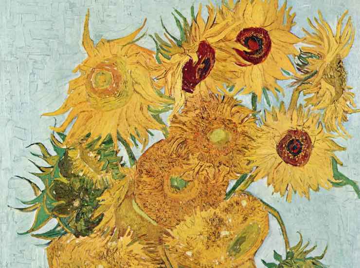 Vincent van Gogh's Vase with Twelve Sunflowers (1888-1889)