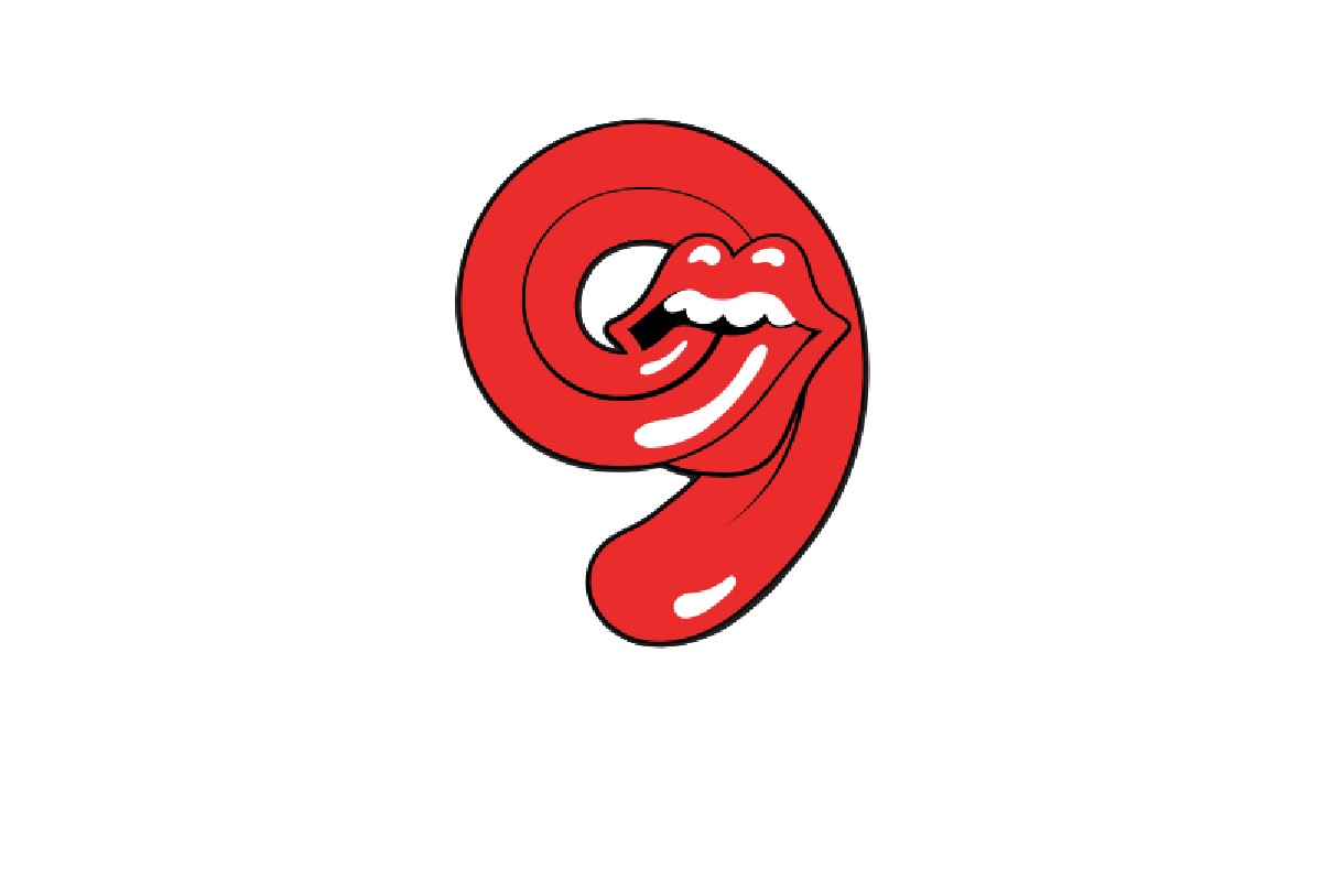 Logo Rolling stones allungato