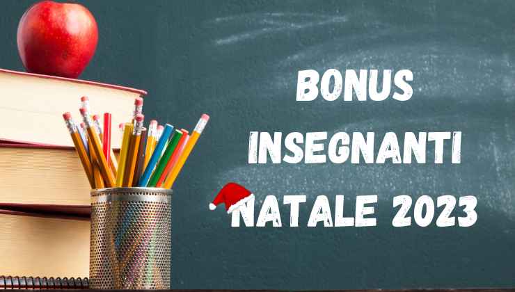 bonus insegnanti natale 2023