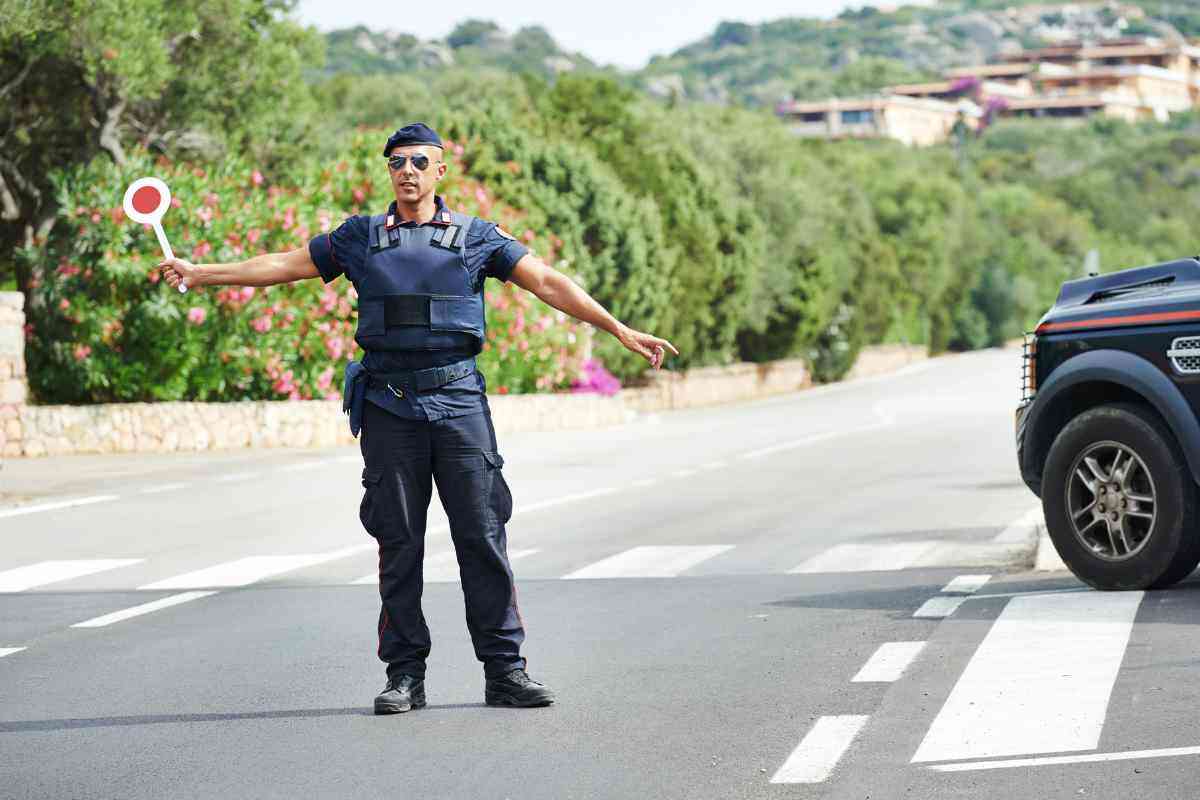 Posto di blocca: cosa succede non fermi