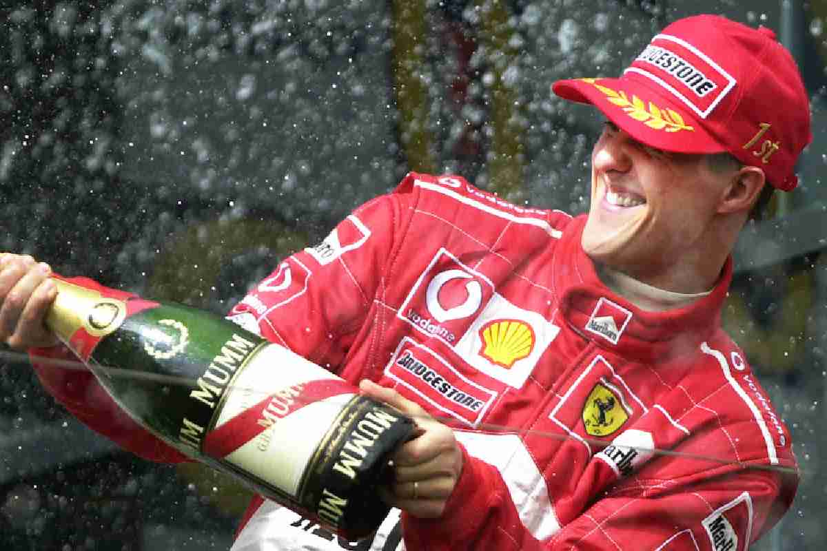 il campione di Formula Uno Michael Schumacher