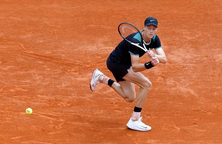 Il tennista Jannik Sinner